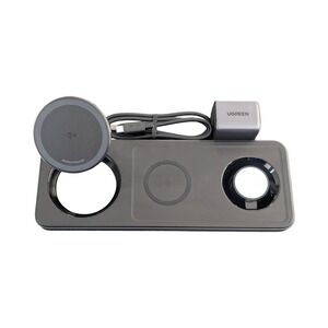 F7U Anker B25M1111-1 MagGo 15W Qi2 3-in-1 Wireless Charge Station Foldable USB-C